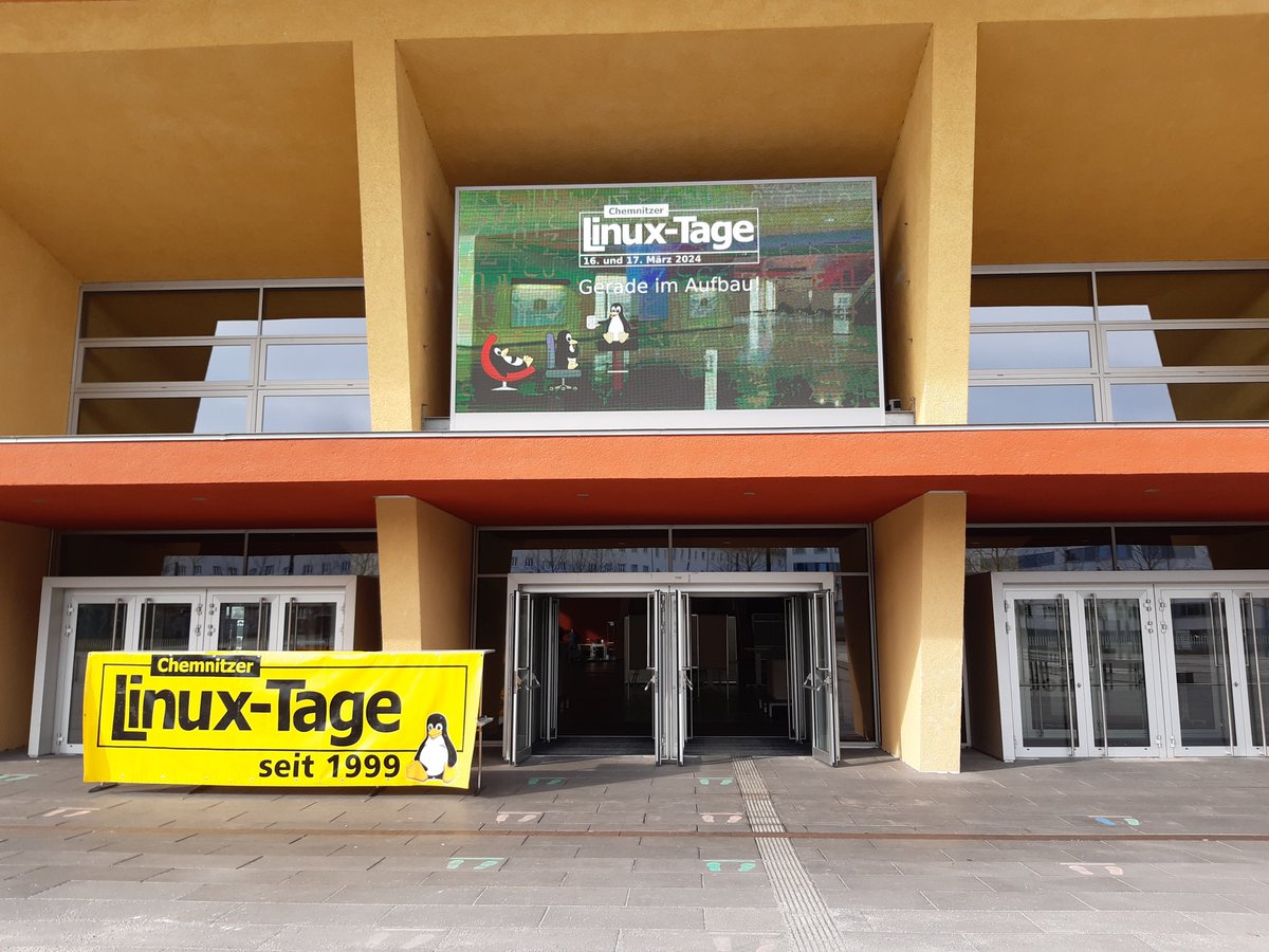 Chemnitzer Linux-Tage tweet media
