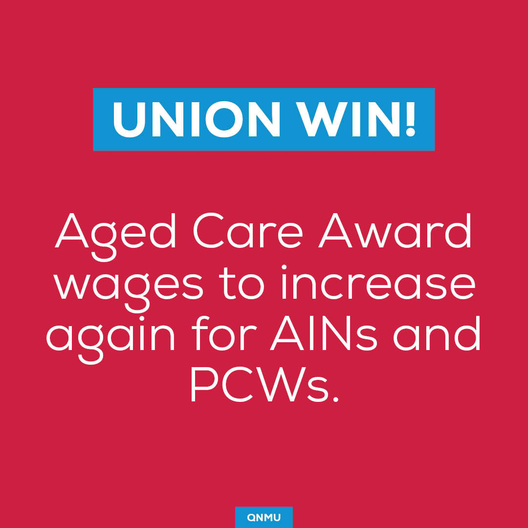 Thank you to the QNMU members who contributed to this historic #AgedCare win! Read more about the decision here: bit.ly/48TTAJm