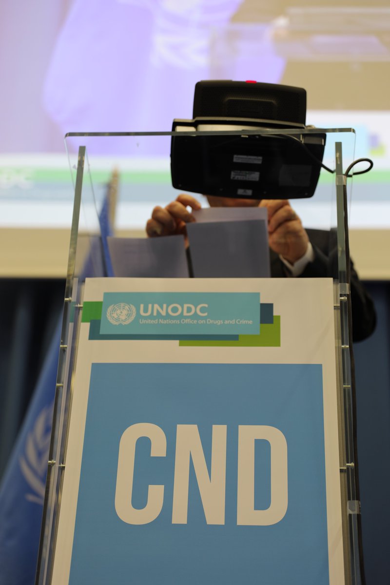UNODC_CND's tweet photo. Join us for Day 2 of the CND High-Level Segment!
The round table "The way forward: the road to 2029" is also taking place this morning at 10am.
📺 https://t.co/DhJonD7Wbk 
#Pledge4Action #CND67 https://t.co/ZJ0l7KCtSw