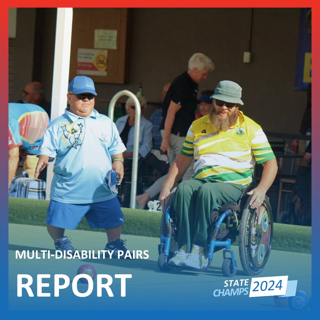𝙈𝙪𝙡𝙩𝙞-𝘿𝙞𝙨𝙖𝙗𝙞𝙡𝙞𝙩𝙮 𝙋𝙖𝙞𝙧𝙨 𝙍𝙚𝙥𝙤𝙧𝙩 🗞

Recap on all the action from the Multi-Disability pairs competition in our report here ⬇
bowlsnsw.com.au/2024/03/15/202…

#BowlsNSWStateChamps