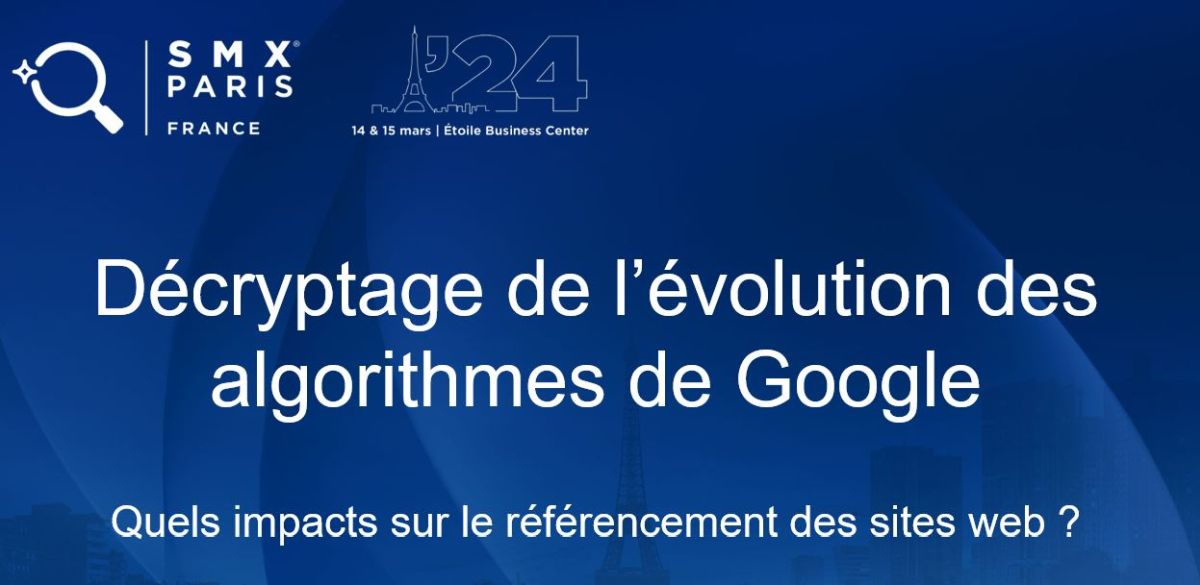 Retrouver le résumé de la conférence "Décryptage de l’évolution des algorithmes de Google" au #SMXParis sur : partouzedeliens.info/evolution-algo…