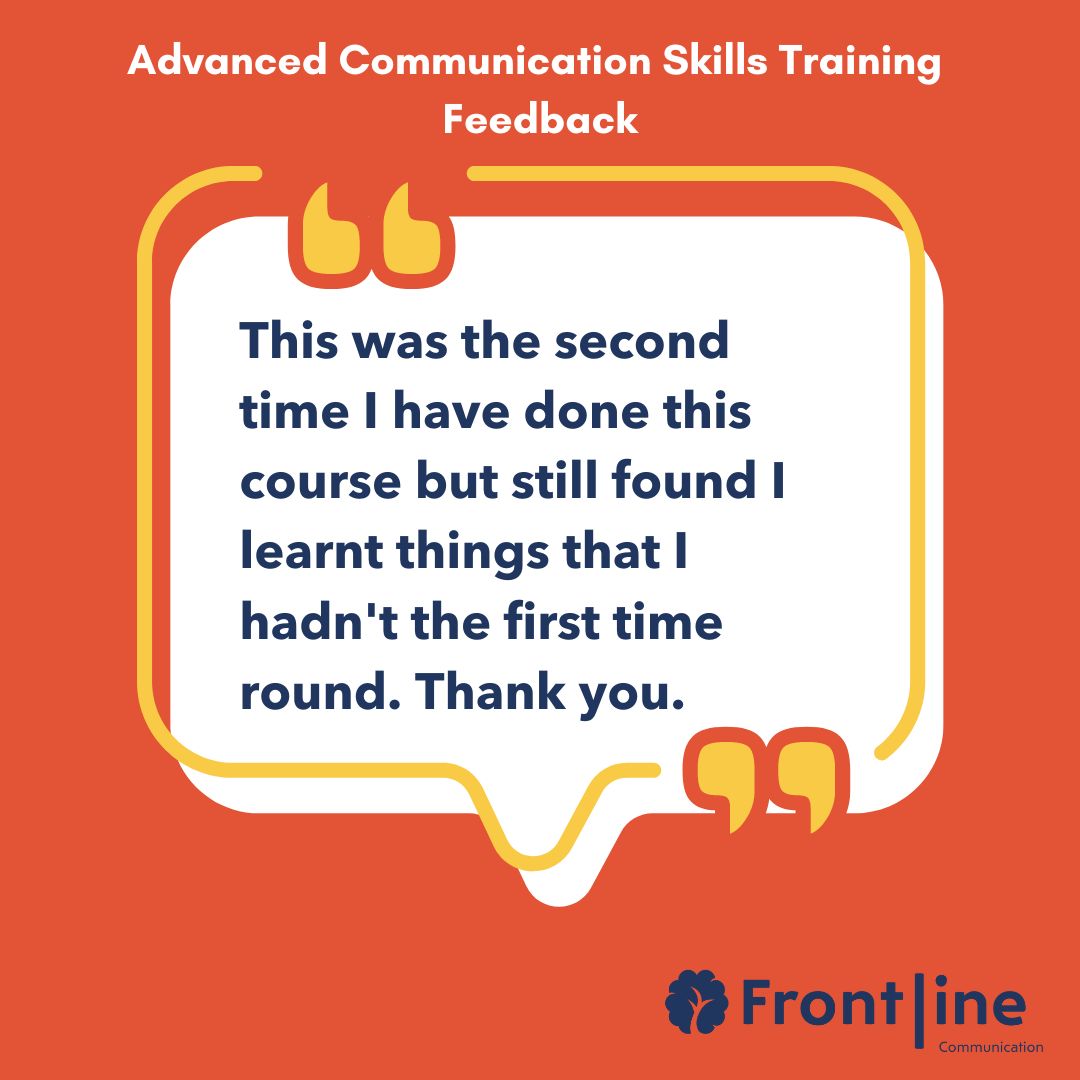 FLComs's tweet image. Repetition is the mother of learning 🔁 🧑‍🎓  #CommunicationSkills #FrontlineCommunication #BLACST #ACST #ECST #BLECST #NHSEd