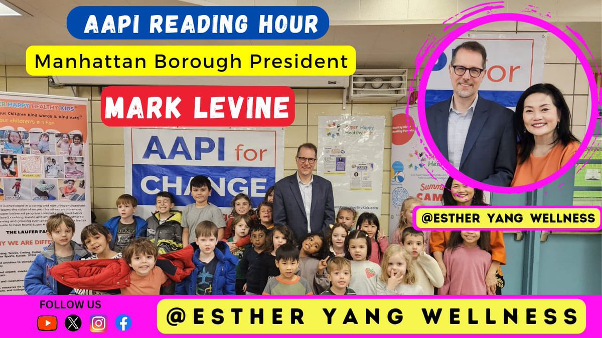 estheryangny's tweet image. AAPI Reading Hour with Manhattan Borough President Mark Levine youtu.be/Jn_9Pft7yWs?si… via @YouTube #aapiforchange #marklevine #aapireadinghour