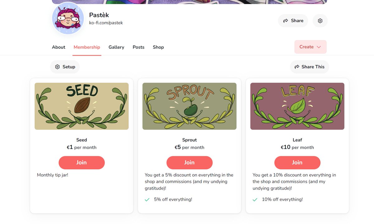 Pasteks_Cave's tweet photo. Also i added membership tiers on ko-fi! you can now tip monthly starting at 1€ a month! i'm preparing higher tiers and i may add a monthly sketch club to the 10€ tier if people are interested! https://t.co/6fY0QaS6Si