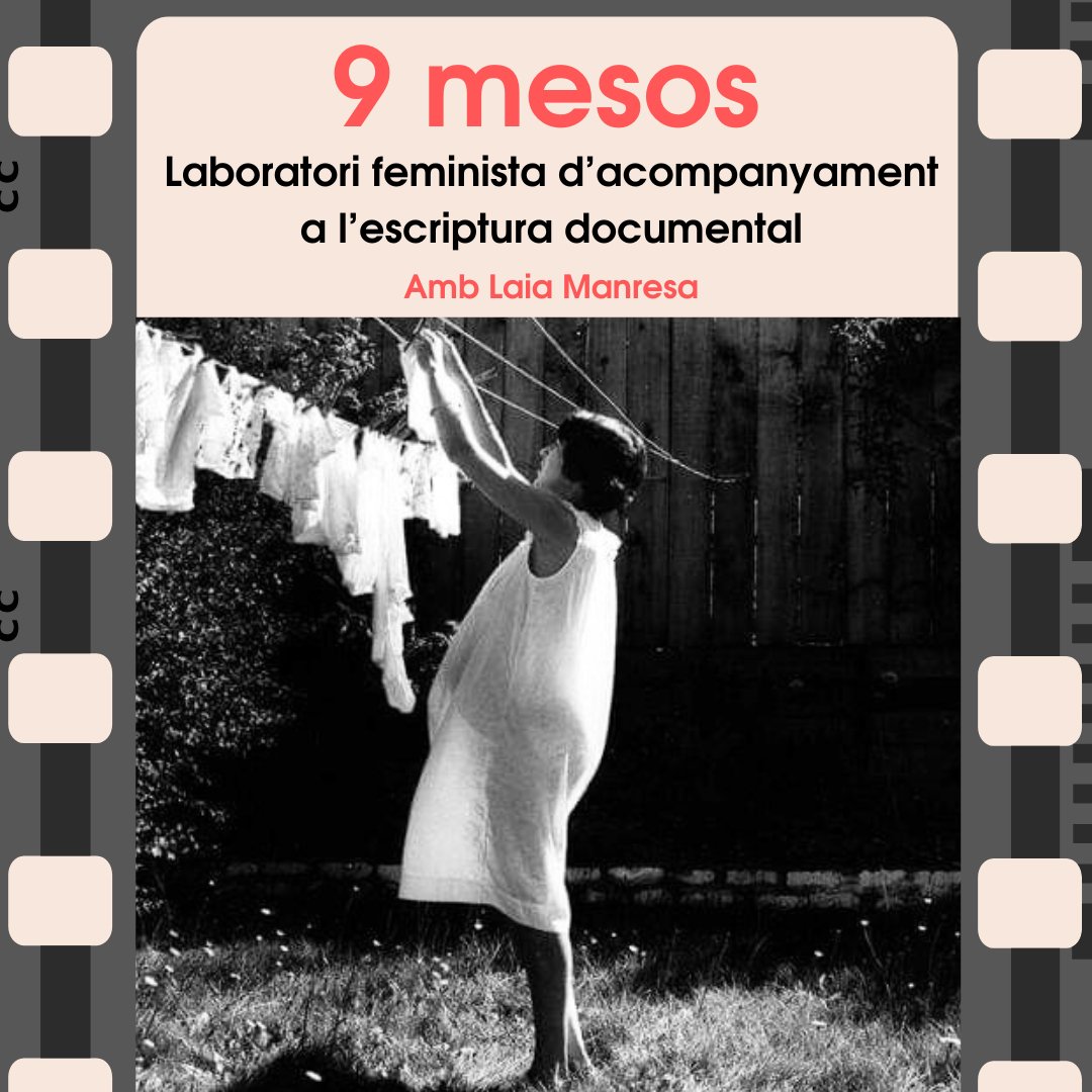🟣 Obrim la convocatòria “9 mesos”, un laboratori feminista d’acompanyament a l’escriptura per a projectes documentals coordinat per Laia Manresa. Gratuït! labonne.org/laboratori-fem…