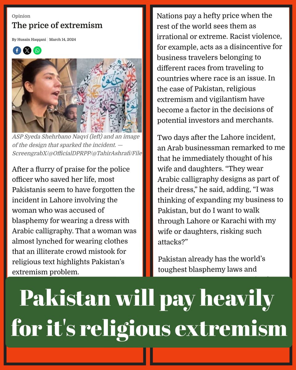 LageRahoKashmir's tweet photo. #RealPakistan
#HussainHaqqani: #Pakistan will pay heavily 4 relying on #extremism & #irrationality
Wow.
#NoTerrorAndTalks is 🎯 @MEAIndia @MakhdoomiEmaad @aquibmir71 @ErSahilBhat https://t.co/h8thpELOCw