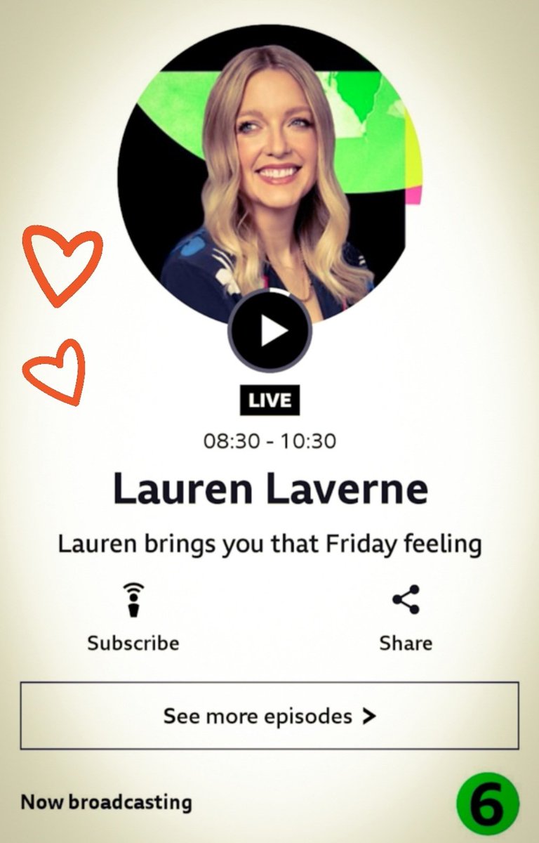Huge 🧡 to @laurenlaverne @BBC6Music for giving 'Groove It Out' a spin. I was editing a live version of it just yesterday. Did you know? 'Groove..' isn't in standard tuning.. its a bit sharp! Makes it sound even more peppy #funfact #grooveitout