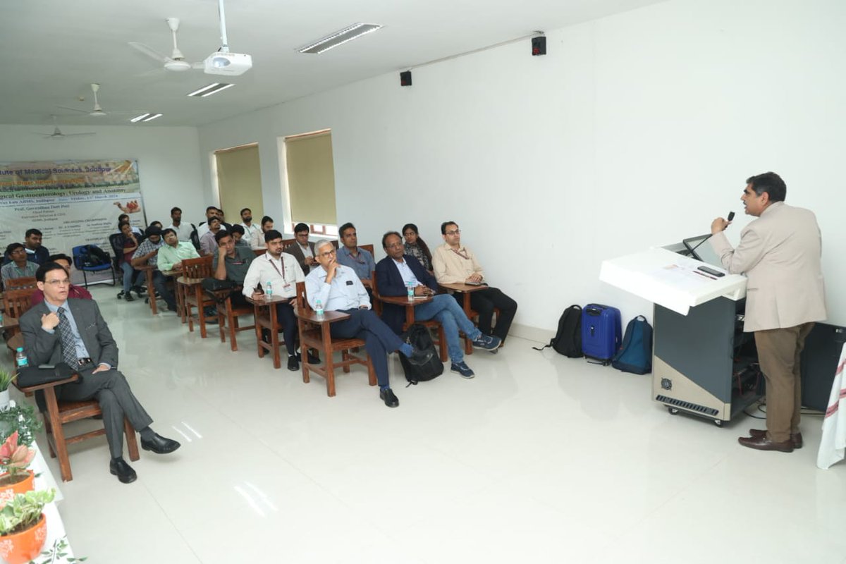 AIIMS Jodhpur takes big leap forward for initiating Cadaveric organ donation program by organising a workshop on 15 March, 2024. Director NOTTO Dr. Anil Kumar highlighted steps to be taken & SOPs to be followed for establishing deceased organ donation program during his talk.