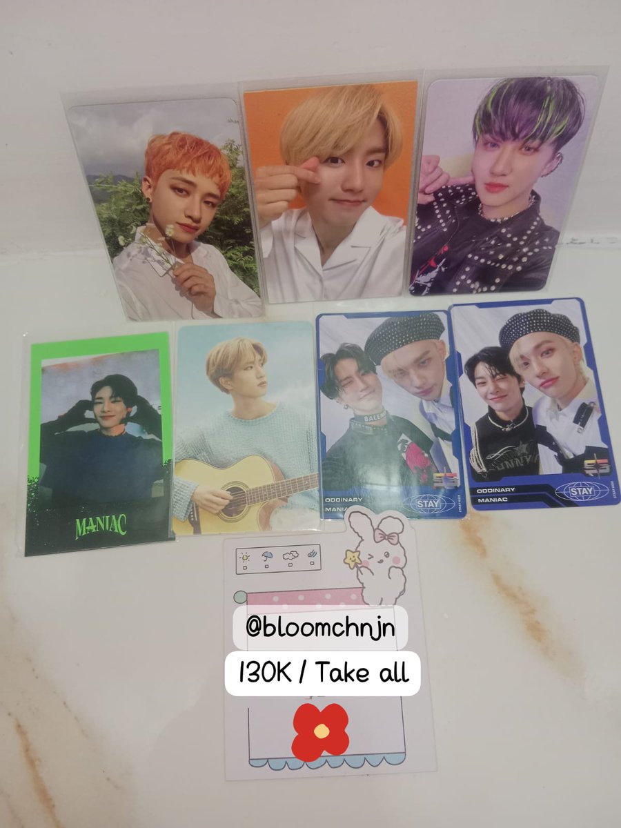 Bloomchnjn's tweet photo. help rt 🫶🏻 
wts straykids photocard 🛒 🎀

200K Take All 2 Set (harga satu set di pict)

⤷ sell as set 
⤷ dm for detail 
⤷ price on pict 
⤷ keep event ✅ 

📍jakarta (bisa cod disekitar Jakarta)

t. wts stray kids bangchan changbin hyunjin han felix seungmin jeongin photocard https://t.co/LCF9PCKwHT