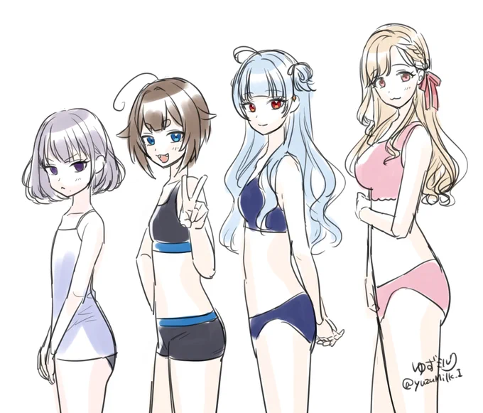 「小さい順に並んでくださいね～」#みるファはいいぞ 