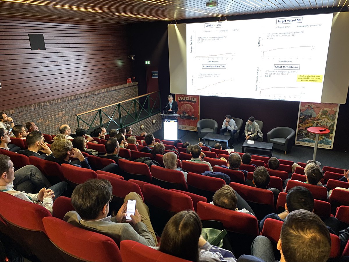 NicoCoombs63's tweet photo. C'est parti à Clermont-Ferrand pour les 10èmes Journées nationales d'imagerie endocoronaire par cohérence Optique JOCT!

Première communication sur les études marquantes en OCT en 2023 avec le Pr  nicolas meneveau 

Merci à tous nos sponsors https://t.co/1KI36UMi43