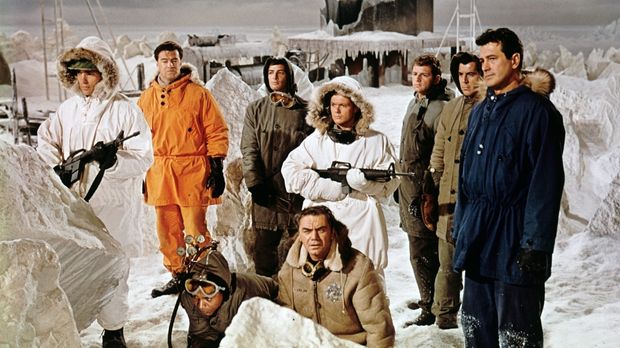 #NowWatching Ice Station Zebra. This is a #secondwatch as I saw it years ago. Cold war intrigue from Alistair MacLean.