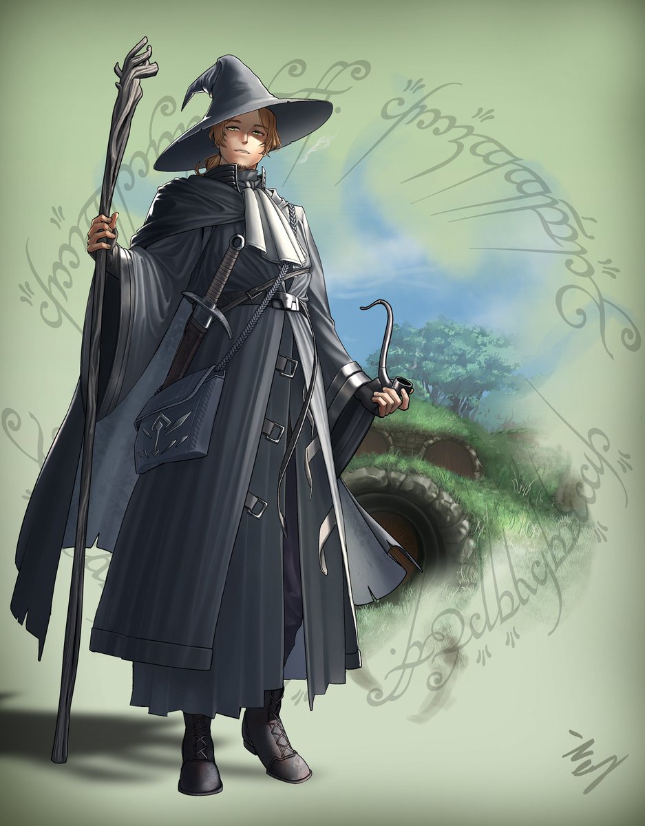 Sein, but finds his old friend.
#FrierenBeyondJourneysEnd #LOTR