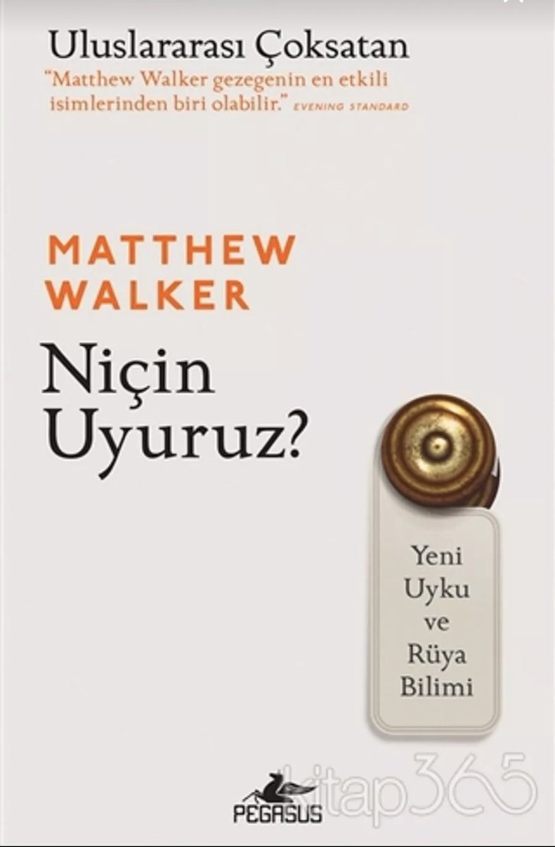 Burada geçen bilgilerin bir kısmı; uyku konusunda sayısız çalışması olan California Üniversitesi’nden Prof Dr Matthew Paul Walker’in “Niçin Uyuruz?” kitabından, bir kısmı da başka makalelerden alınmıştır. Bugün Dünya Uyku Günü.. Faydalı bulan ilk tweeti RT ederse sevinirim.