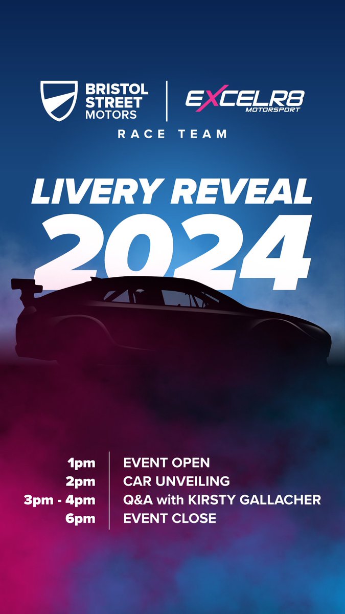 Here we go… We’re at @CaffandMac, gearing up for a very exciting day. At 2pm, along with our wonderful host @TheRealKirstyG, we’ll be taking the wraps off our 2024 @BTCC cars - who’s coming down and who’s excited to see the new liveries? 👀 @Excelr8M @Tomingram80 @TomChilton_