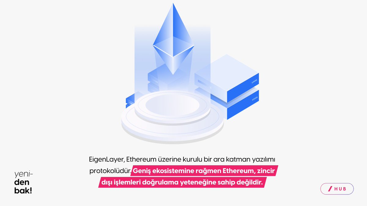 Slashnowtr's tweet photo. Ethereum üzerine kurulu bir ara katman yazılımı protokolü olan EigenLayer tarafından geliştirilen, yeni kriptoekonomik primitif ''Liquid Restaking Token'' projesine #YenidenBak.
#Slash #SlashHub #Ethereum #EigenLayer #LiquidRestaking #Token #ETH #Web3 #DeFi https://t.co/Aoa5tuzaKq