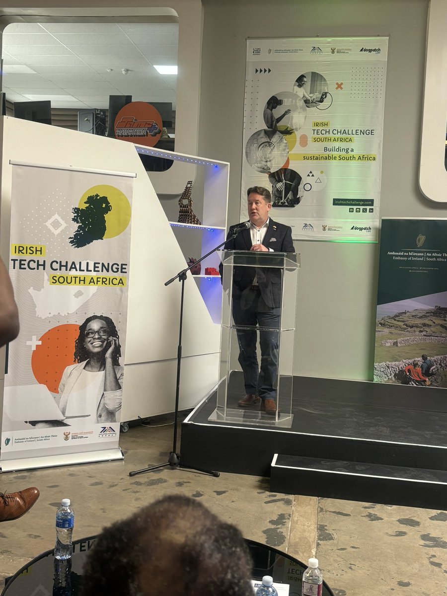 Ireland’s Minister @DarraghOBrienTD says the relations between SA and Ireland would benefit generations to come. Working together provides strength, and the @Irish_TC_SA is one tangible example of that, expressing commitment to bilateral trade relations