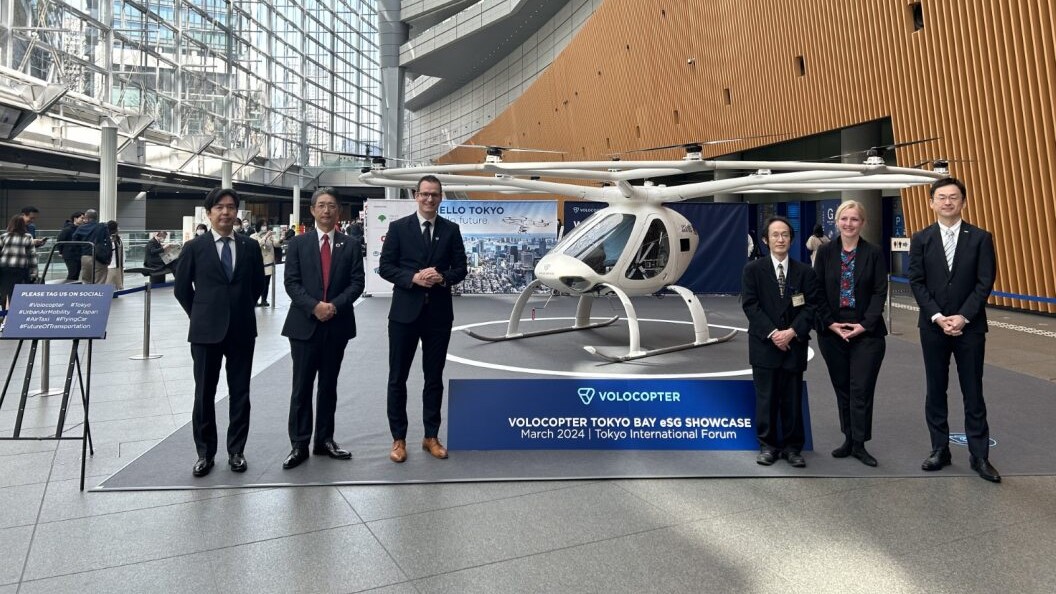 Volocopter is on display at the #TokyoInternationalForum, as part of the eSG Project. The largest city in the world hopes to make eVTOLs pivotal in its transformation, continuing its campaign to design a zero-emission smart mini city within the Tokyo urban landscape.
