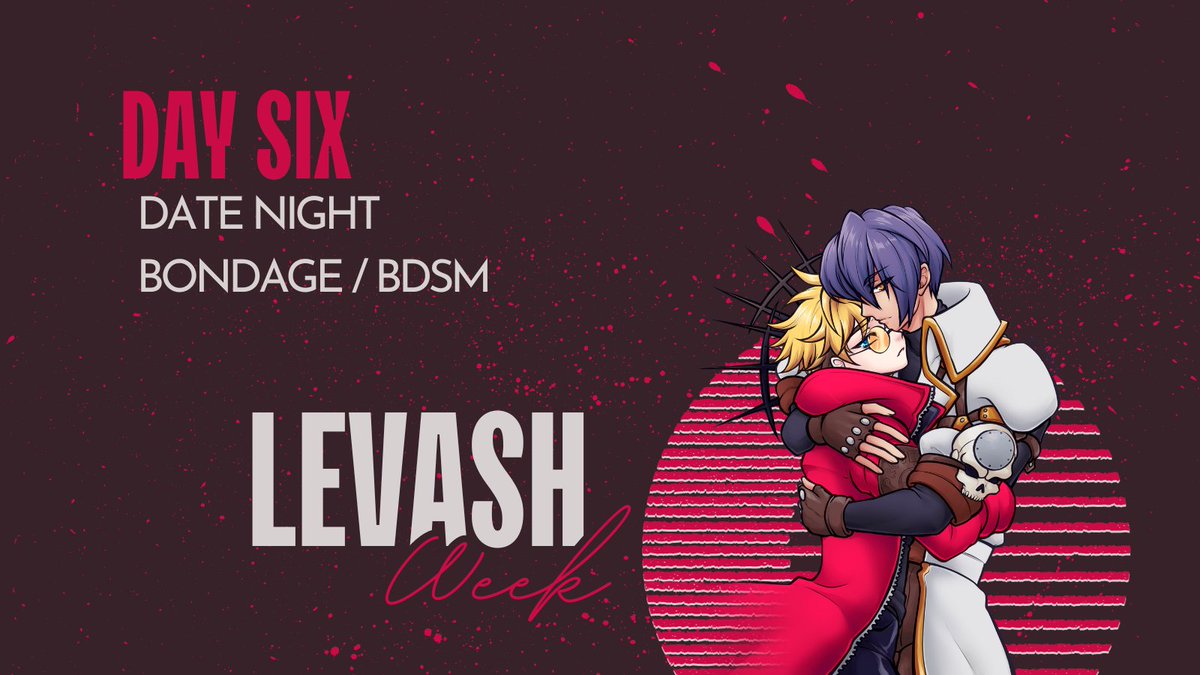 levashweek's tweet image. Hello! It's Day 6 of #levashweek

The themes today are:
Date Night
And
Bondage/BDSM
#trigun #TRIGUNイラコン #vashthestampede #legatoblusummers