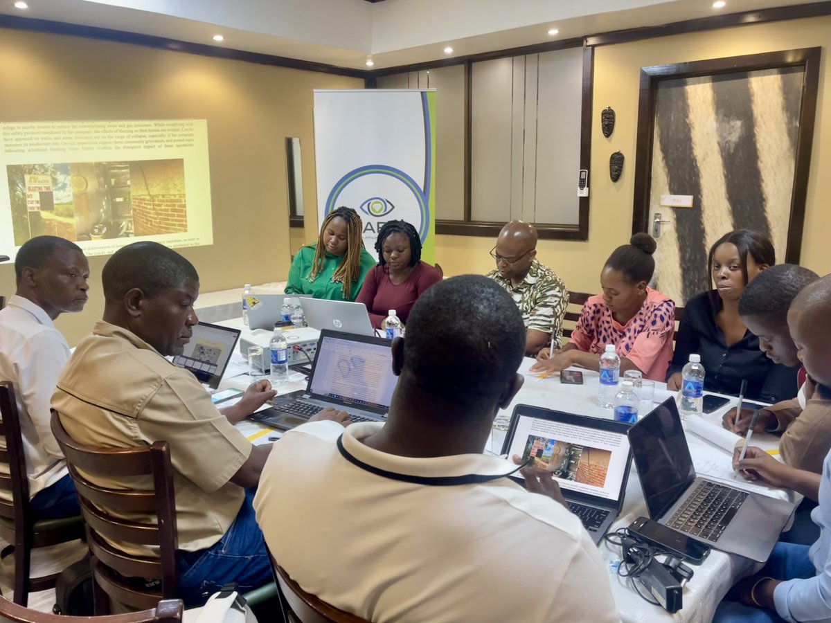 Critical for Who? Currently, we are hosting a group of academics, community members &amp; civil society representatives in Zimbabwe to validate the research report "Critical for Who?: Lithium &amp; Society in Zimbabwe", it examines economic &amp; environmental impacts on the Bikita community