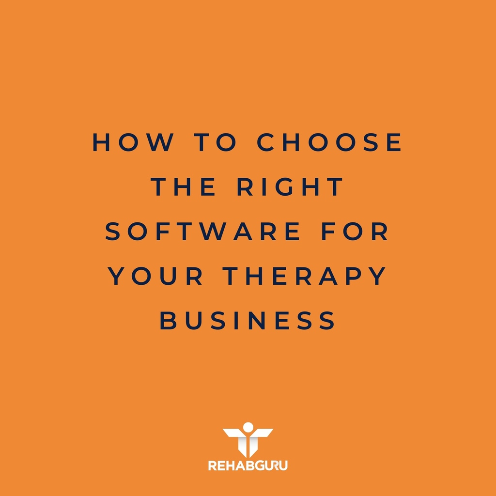 rehab_guru's tweet image. How to choose the right software for your therapy business - check out the full article here - rehabguru.com/blog/how-to-ch…

#therapybusiness #choosingsoftware
