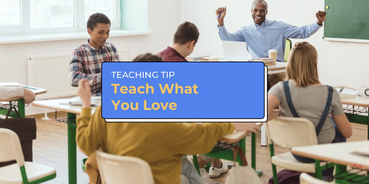 When you teach what you love, your genuine enthusiasm becomes a powerful tool for instilling curiosity and a love of learning in your students.

#Kalvie #TeachingTip #TeachingWithLove #FavoriteSubjects #ConnectWithStudents #TeachingTips #Studygram #OnlineTutors #TeachOnline