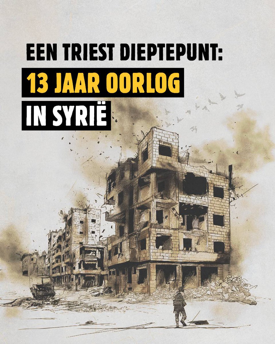 💔Sinds 15 maart 2011 woedt er een vreselijke oorlog in Syrië. Wat begon als een vreedzame demonstratie voor meer basisrechten eindigde in een verwoestend conflict en een humanitaire crisis. Sinds jaar en dag staan wij zoveel mogelijk Syriërs op de vlucht bij met hulp.🙏