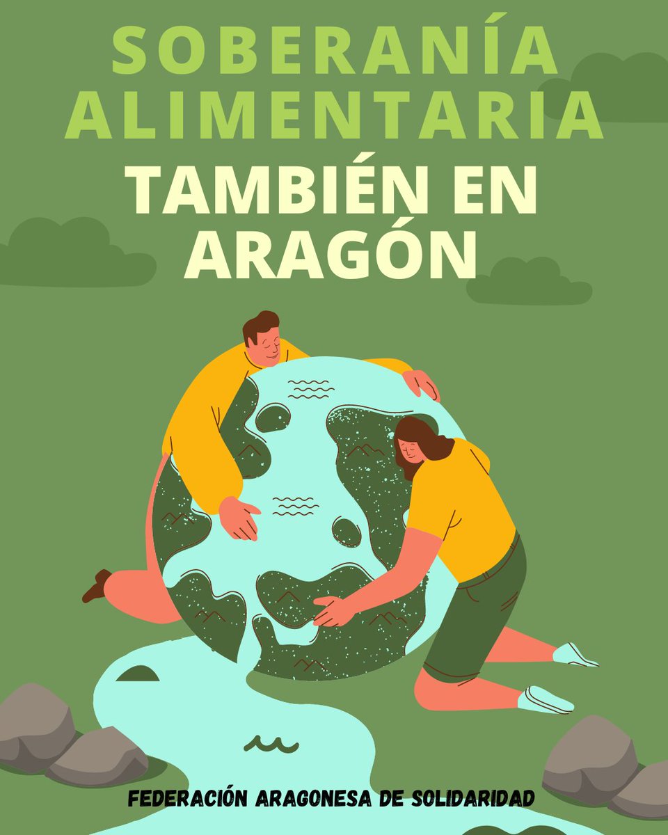 En Aragón, también se lucha por la soberanía alimentaria. 🌾👩‍🌾 Organizaciones piden al Gobierno medidas para apoyar a los pequeños productores y proteger el sector agrario familiar. 🚜👨‍👩‍👧‍👦Preservemos nuestro medio rural #SoberaníaAlimentaria @arainfonoticias arainfo.org/un-centenar-de…