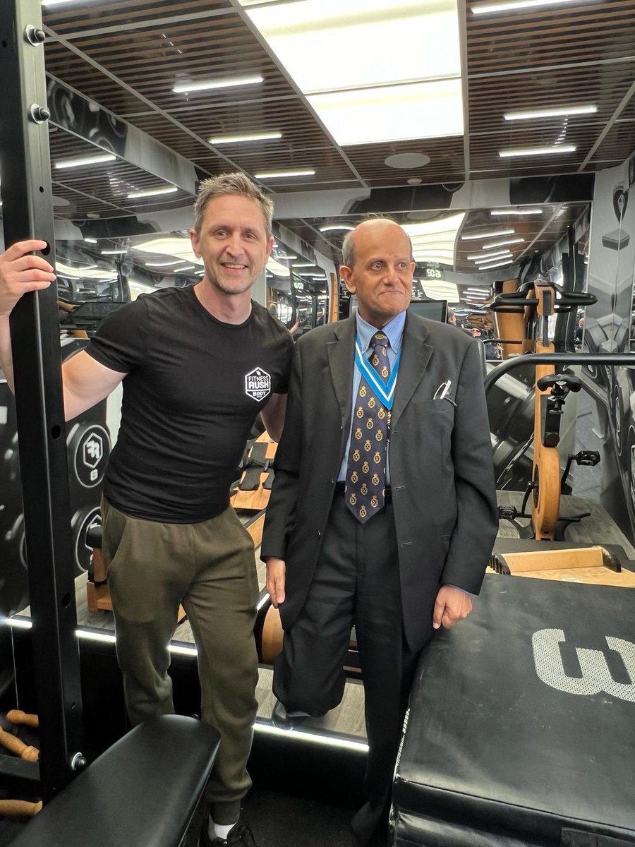 Yesterday had chance to experience the facilities of the Mobile Gym at Queen Mary Centre, Wisbech-started by Liam Rushmere by converting his Van & commissioned by the health authority. Glad to see many seniors using it.