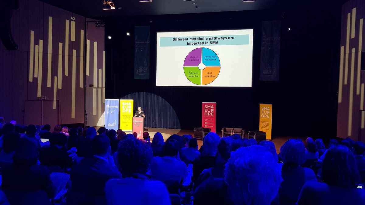 Superb talk on metabolism in spinal muscular atrophy by @BowermanNMD at #SMACongress2024