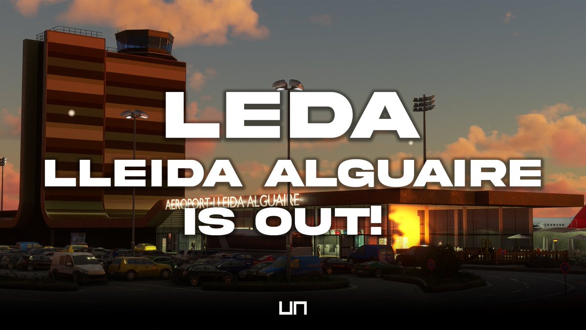 🚨Lleida Alguaire Airport for Microsoft Flight
Simulator is now released!🚨

Grab your copy now!💵

linktr.ee/UnAir