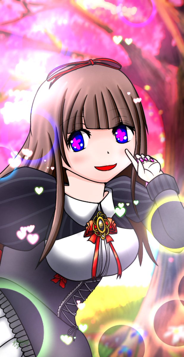 「#ちえりちゃんお誕生日会2024今年もやってまいりましたちえりちゃんのお誕生日!」|ツォン(ひじり)のイラスト