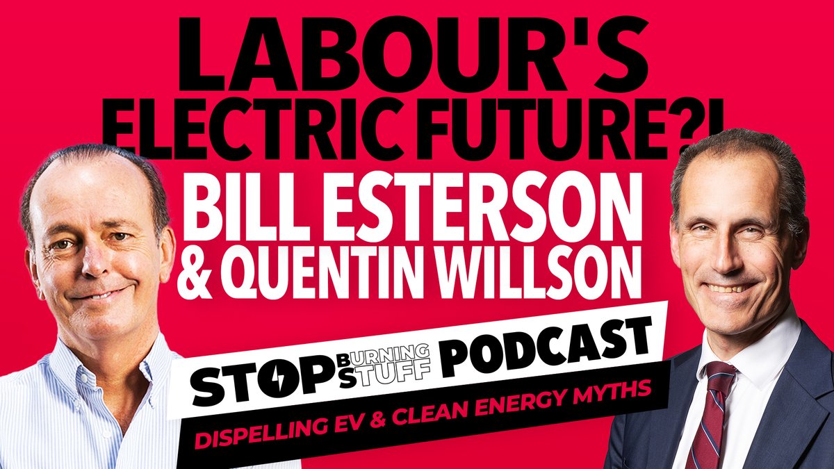 The latest #StopBurningStuff podcast is live! This week with @QuentinWillson we hear from Bill Esterson MP, Shadow Transport Minister, on Labour's plans to accelerate the transition to electric, plus details of their '5 missions' framework. 📷Listen now: youtu.be/rf_B3TY0nmc