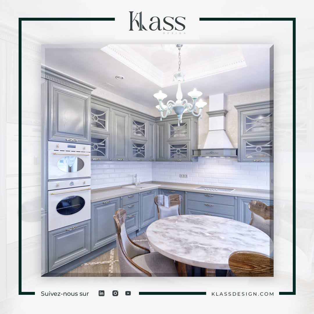 Klass_Design1's tweet image. Découvrez votre #cuisine de rêve avec #KlassDesign ! Esthétique #classique, fonctionnalité moderne. Collaborez avec nous pour créer l'espace parfait. 💼🍽️🌐 klass-design.fr/renovation-int…