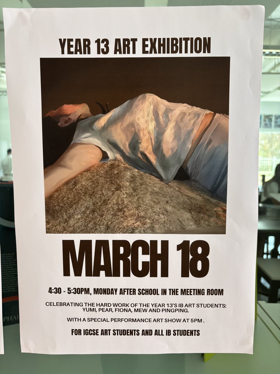 BaliBeccy's tweet image. On of my favourite events in the school calendar: the IB DP Art Exhibition. @huahinschool #IBDP #DPVisualarts