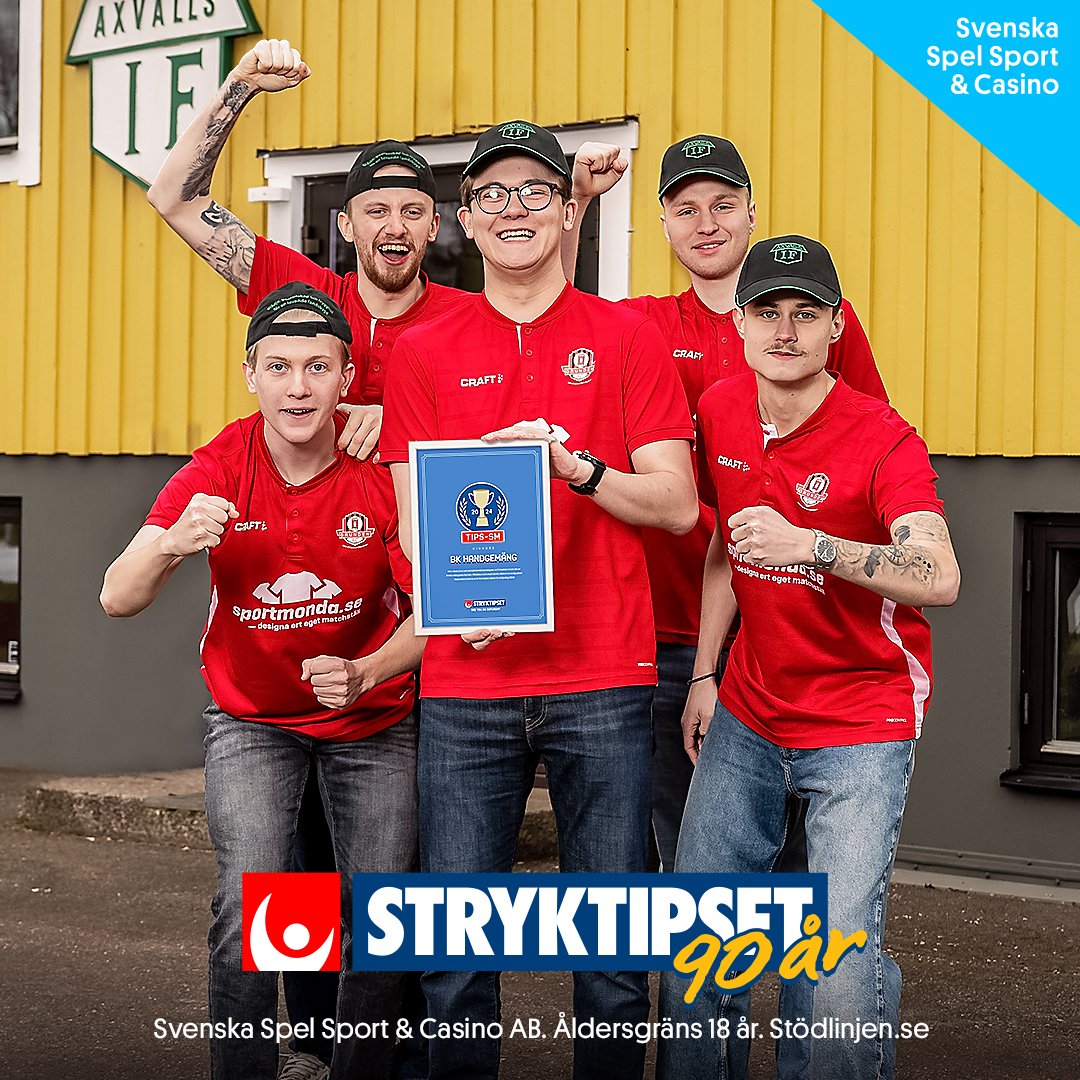 Sveriges bästa lag i Tips-SM 2024, BK Handgemäng, är en hyllning till deras favoritkommentator <a href="/Niklas_Holmgren/">Niklas Holmgren</a> 

– Niklas Holmgren älskar vi! Det var någon match när det blev bråk på planen och han skrek ut just ”det är handgemäng”, sen har det satt sig, säger vinnarna.