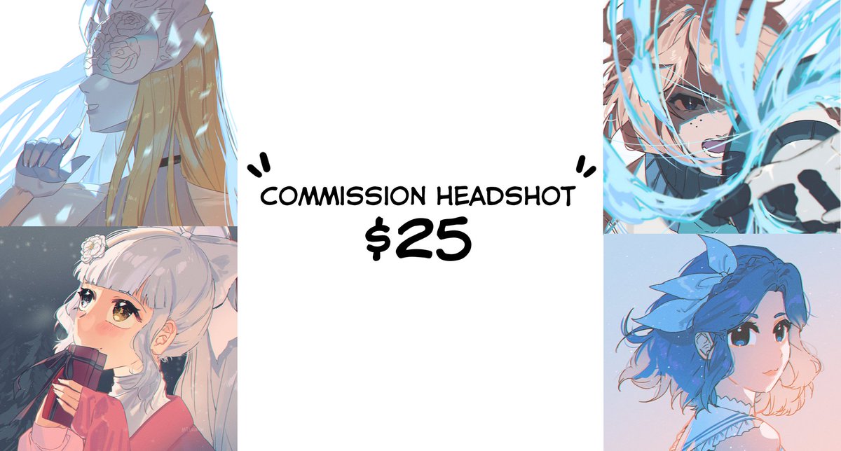 Hello!! I'm doing super cheap cmmissions since I need some quick funds atm 😭 retweets or reshares are highly appreciated 🥹💖please send a dm if interested!