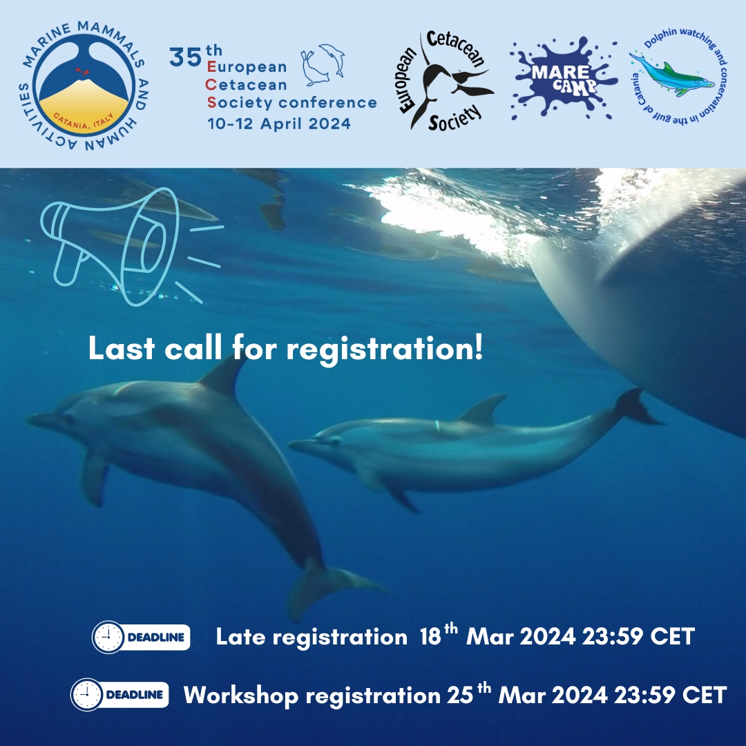 Last call for registration! #ECSconference2024
The 18th of March (23.59 CET) is the last chance for online conference registration.  After, will only be possible on-site in Catania.

The last chance for workshop registration is the 25th of March (23.59 CET). Place limited.
#35ECS