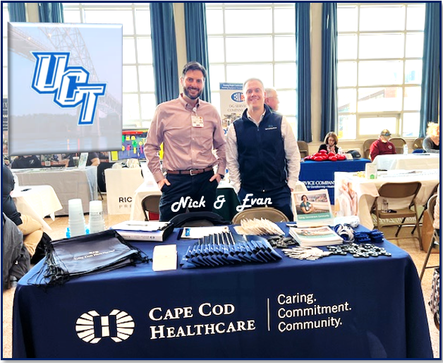 CCHCCareers's tweet photo. Thank you to Upper Cape Tech for inviting CCHC to your career fair!  We enjoyed speaking with the talented students and future healthcare heroes of our community! 

Apply online today to join our amazing team! https://t.co/JrdBfe5CiF