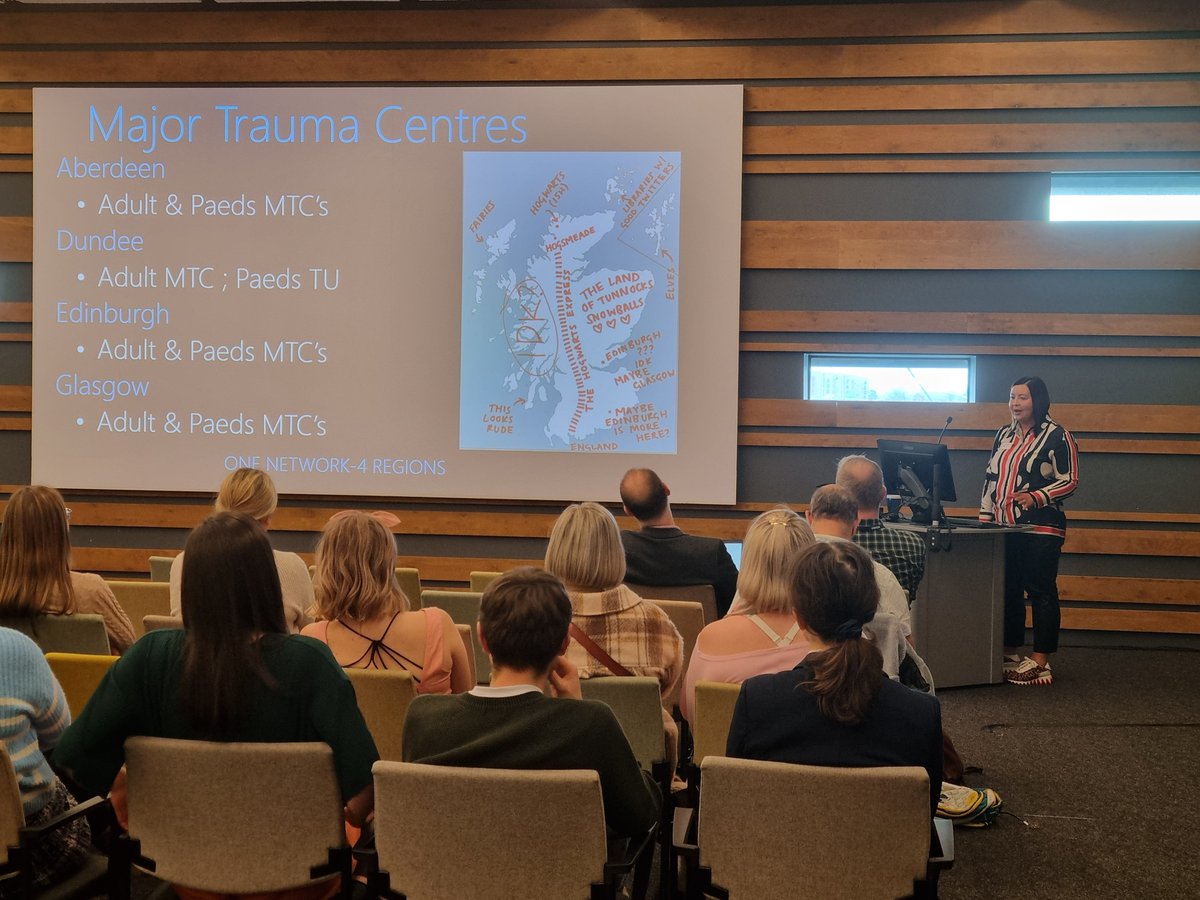 Great to be joined by Lynsay Stewart for a talk on Paediatric Major Trauma Network
#SPAN2024