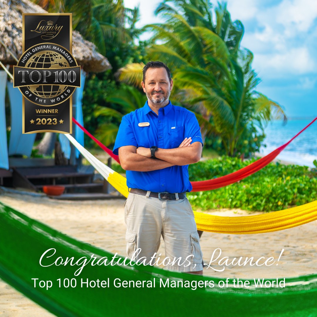 #CHTACaribbeanSuccess🌟 Hamanasi Adventure & Dive Resort's General Manager, Launce Roberts, was awarded one of the Top 100 Hotel General Managers in the World by Luxury Lifestyle. #CHTAMember #CaribbeanResort #CaribbeanHospitality #CaribbeanTourism