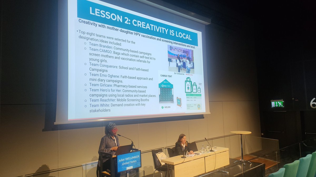Dan Wu (@dan_wu_sesh) on Twitter photo Creativity is local! Dr <a href="/iwelunmorj/">Juliet Iwelunmor-Ezepue, PhD</a> sharing about crowdsourcing for cervical cancer prevention at Eurogin Stockholm Creativity is local! Dr <a href="/iwelunmorj/">Juliet Iwelunmor-Ezepue, PhD</a> sharing about crowdsourcing for cervical cancer prevention at Eurogin Stockholm