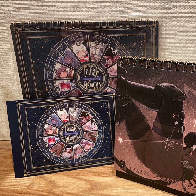 カレンダー届きました〜!!✨イラストも印刷も素晴らしかったです…!!ありがとうございます!!みんなもデーモン😈ゲットじゃぞ〜🫵
🛒https://t.co/qywmYSLZJn 