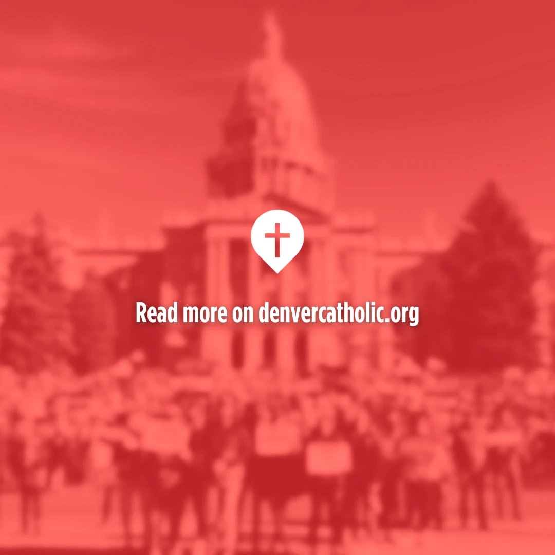 Denver Catholic (@denvercatholic) on Twitter photo There's a time to be silent, and there's a time to march. In Colorado, it's time to march.
We'll see you on April 12 at the State Capitol, to stand up for the sanctity of life and the most vulnerable with <a href="/March_for_Life/">March for Life</a>.
Read more: denvercatholic.org/qa-colorado-to… There's a time to be silent, and there's a time to march. In Colorado, it's time to march.
We'll see you on April 12 at the State Capitol, to stand up for the sanctity of life and the most vulnerable with <a href="/March_for_Life/">March for Life</a>.
Read more: denvercatholic.org/qa-colorado-to…