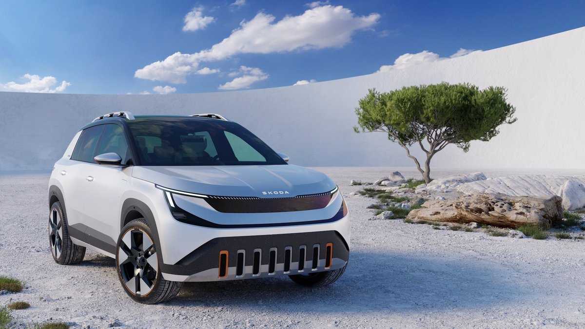 Skoda has revealed the first details of its £22k baby electric SUV which is set to arrive next year. The Epiq will be based on the same MEB platform that will be used on the new Volkswagen ID.2 and Cupra Raval. It has a projected range of 250miles. STORY electrifying.com/blog/article/s…