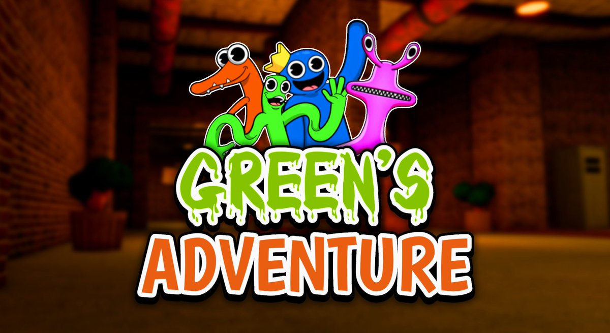 Green's House is officially changed to Green's Adventure! Have fun with the Rainbow Friends... 🌈 We can't wait to show you more about Chapter 3... 👀 

#Roblox | #RainbowFriends | #RobloxDevs | #RobloxDev | #GreensAdventure

Play here: roblox.com/games/13797205…