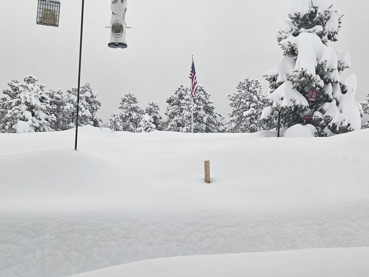 Nearly 3 feet near #woodlandpark #cowx