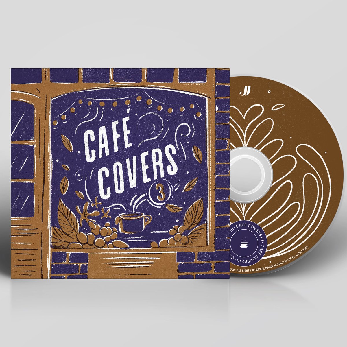 Café Covers, Vol. 3 is OUT NOW on CD &amp; digital 📀🎶 Get your copy: slinky.to/cafecoversvol3