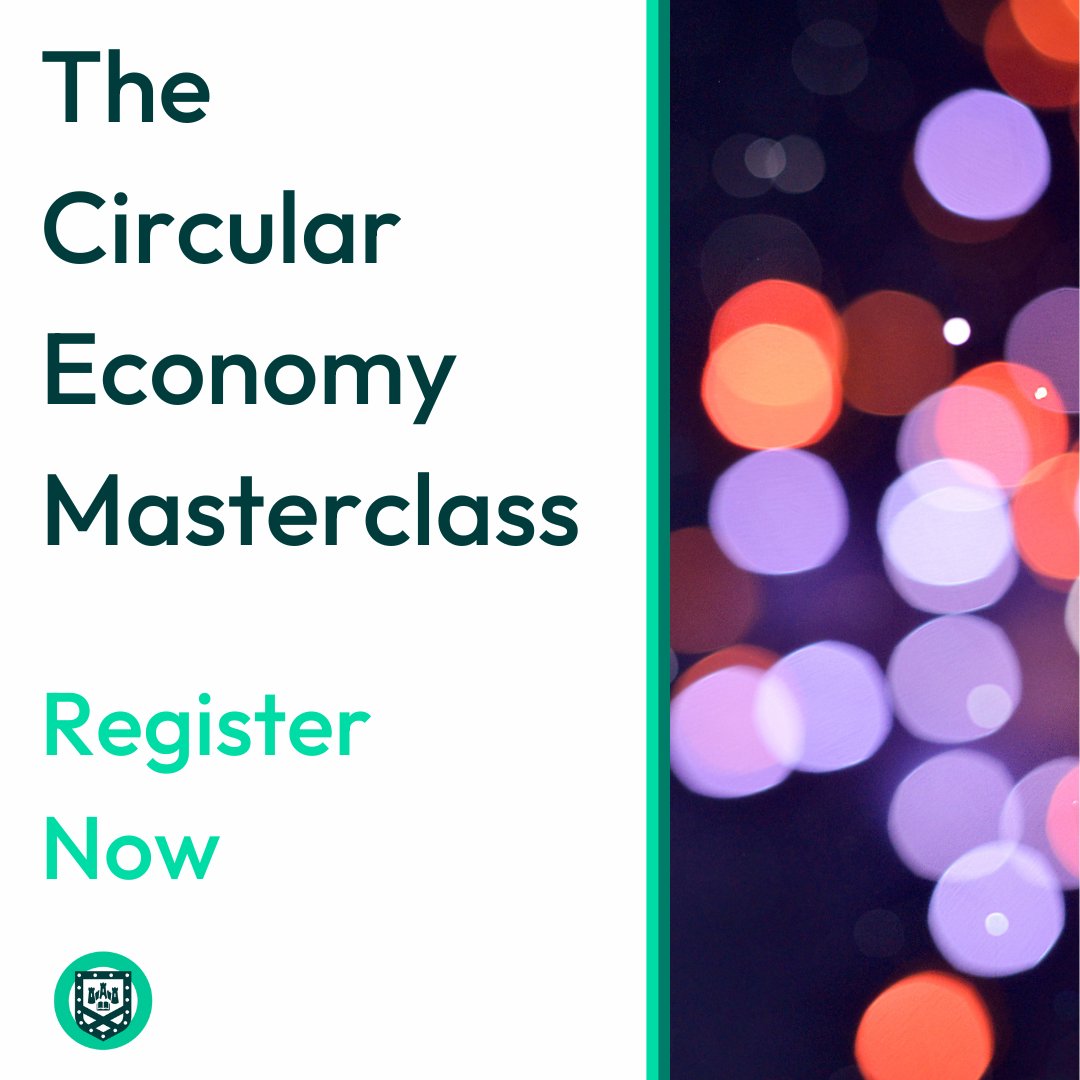 Now is the time to take the next steps to make a real difference for the planet 🌎📢 The industry leading #CircularEconomy Masterclass begins on April 22 🙌 Find out why it can be so valuable for your business and the planet here and register now 👉 bit.ly/3JRUJaE