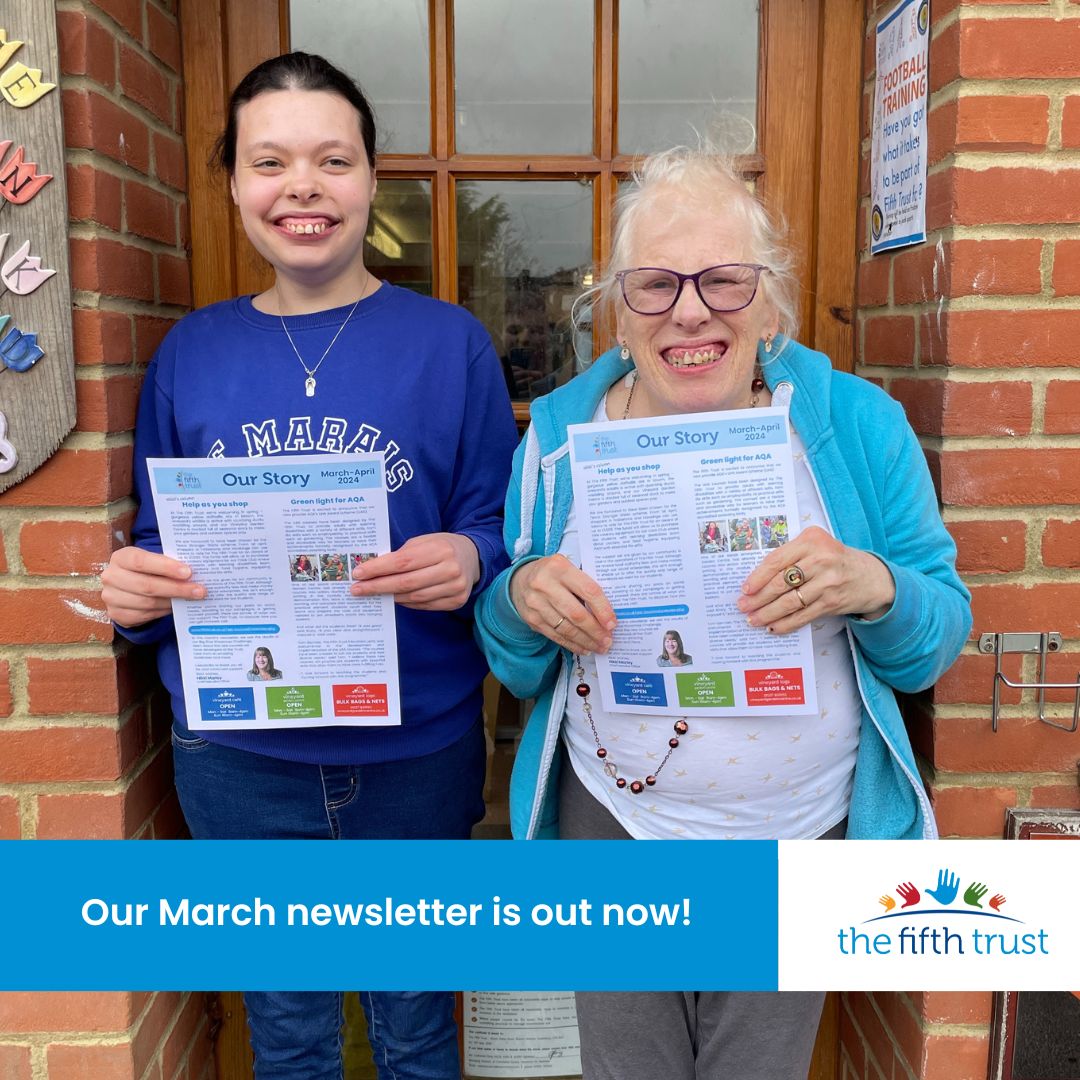 Our March newsletter is out now! In this month’s newsletter, we see the results of our Big Give Christmas Challenge, learn about the new courses we have developed at the Trust, hear from an amazing fundraiser and more. Read your copy here: fifthtrust.co.uk/news